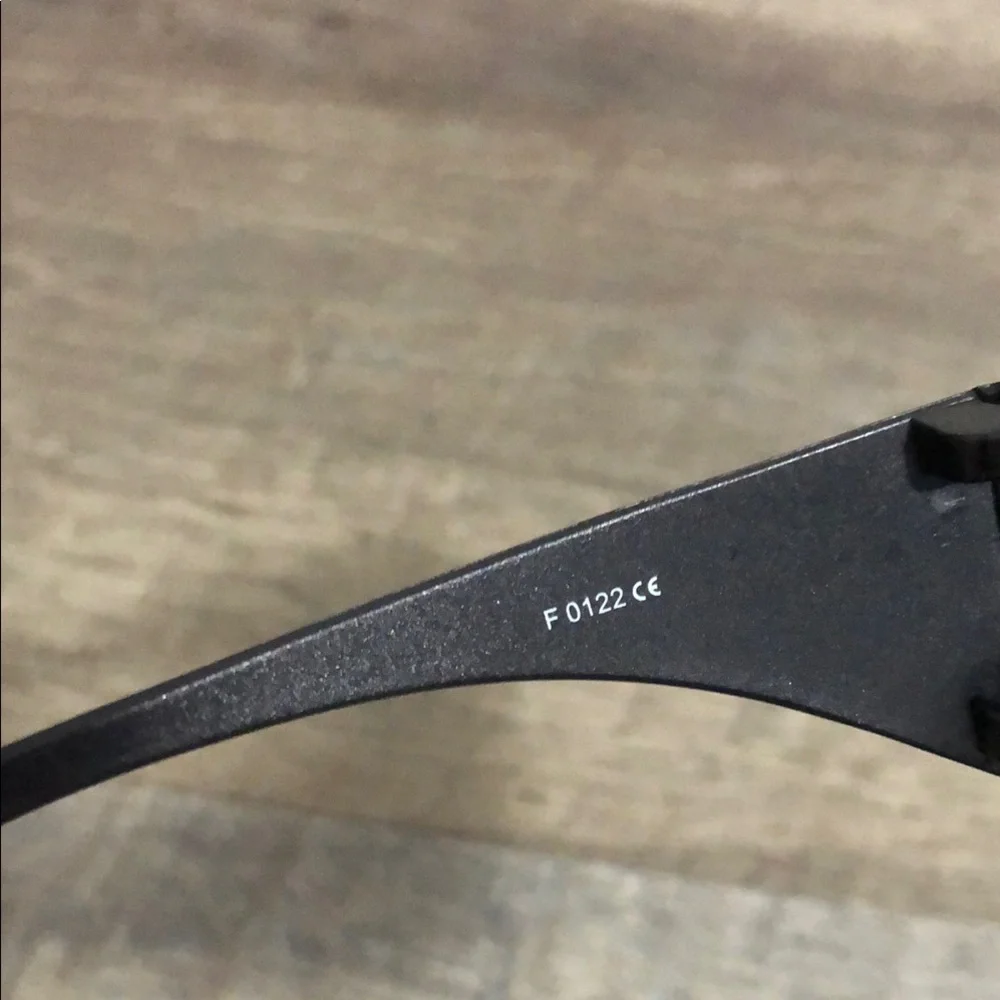 Black Wraparound Safety Glasses with Matte Finish